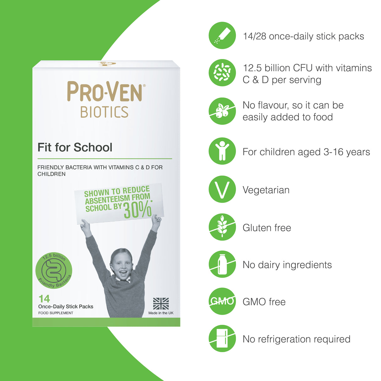 Fit for School Stick Packs